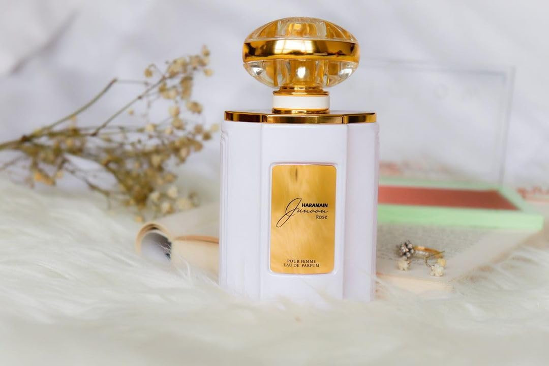 Al Haramain JUNOON ROSE POUR FEMME EAU DE PARFUM 75ML for Women — Image 2