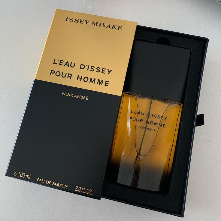 Issey Miyake L’Eau d’Issey Pour Homme Noir Ambre 100ml for Men — Image 2