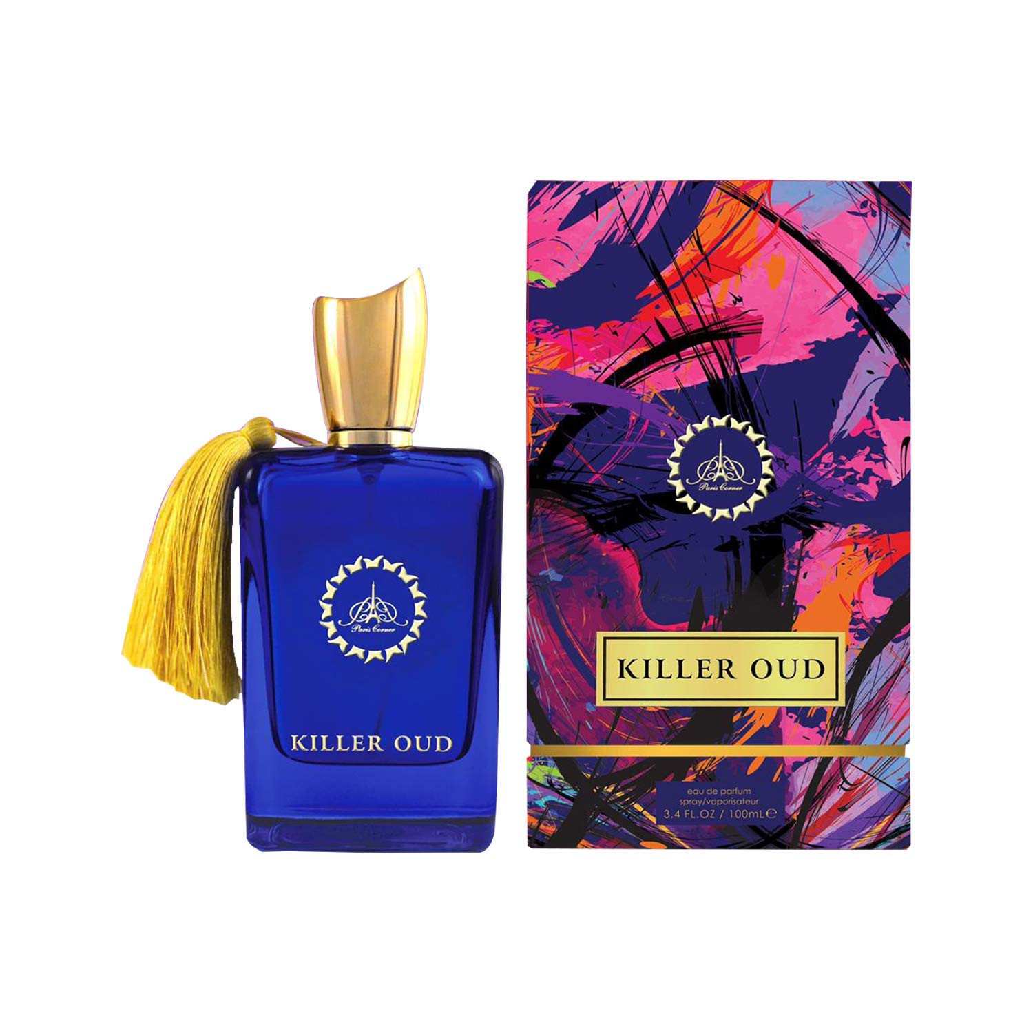Paris Corner Killer Oud Eau de Parfum 100ml Unisex — Image 2