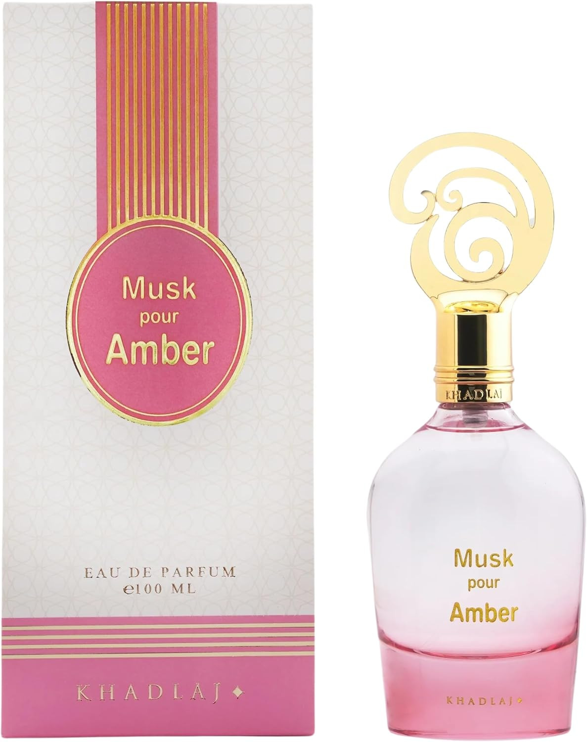 Khadlaj Musk Pour Amber Eau De Parfum 100ml For Woman — Image 3