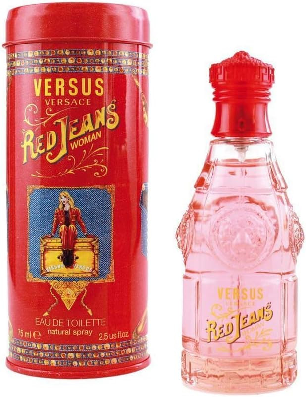 Versace Red Jeans Eau De Toilette 75ml For Women — Image 5