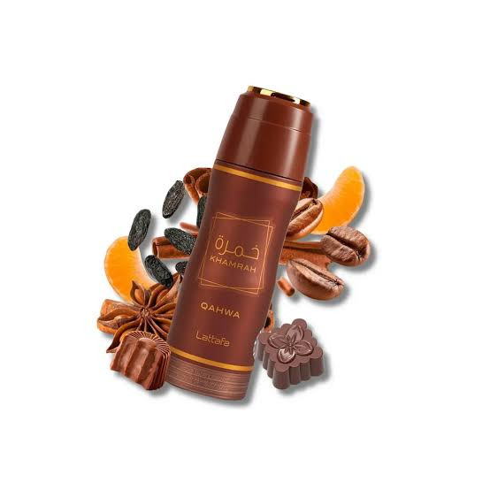 Lattafa Khamrah Qahwa Perfumed Spray 200ml — Image 2