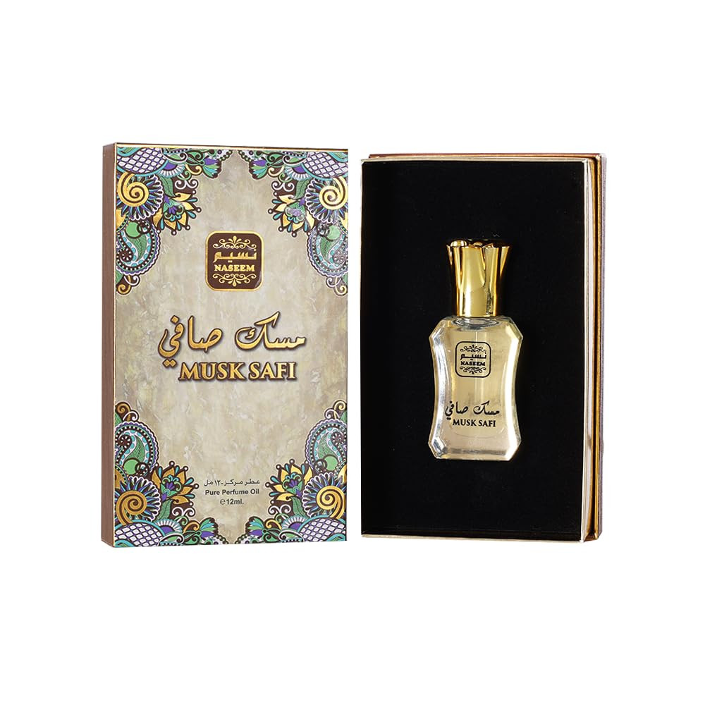 Naseem Musk Safi Attar (Concentrated Perfume Oil) For Men & Women 12 ml