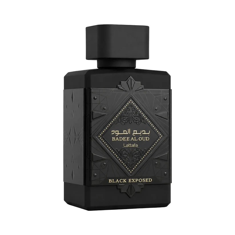 Lattafa Badee Al Oud Black Exposed Eau De Parfum 100ml For Men — Image 1