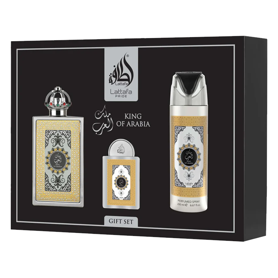 KING OF ARABIA     (NEW LAUNCHED) EDP 100ml + EDP 20ml + DEO 200ml