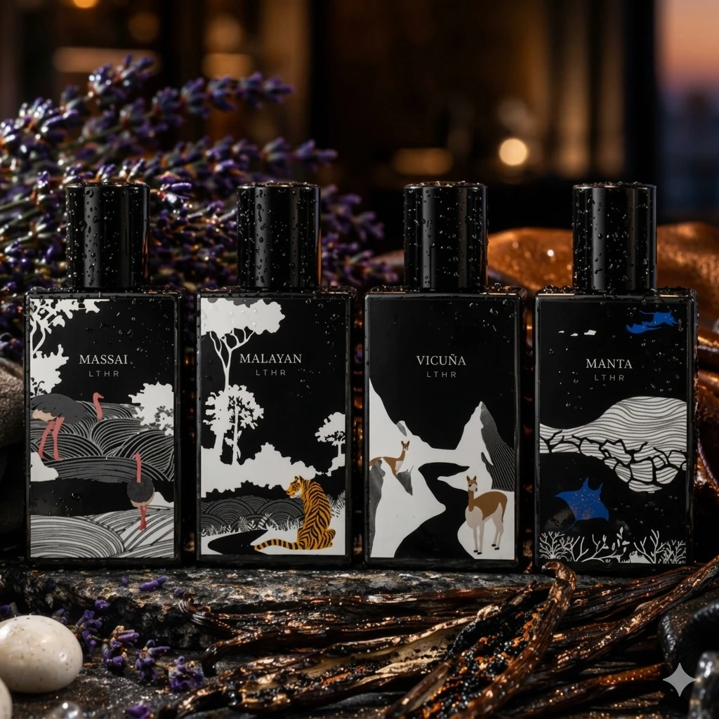 Ibraq Lthr Gifts Set Of Collection 10mlx4 For Man