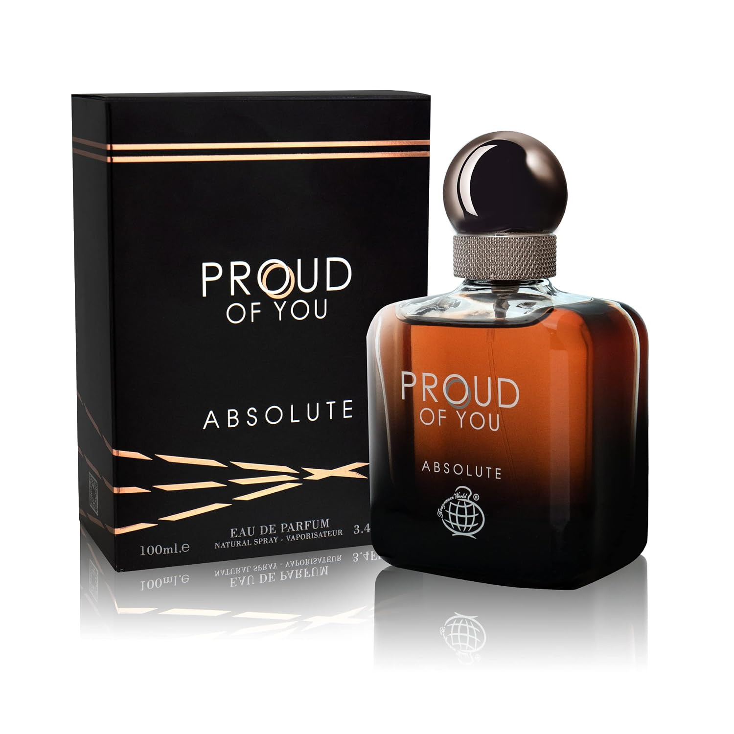 Fragrance World PROUD OF YOU ABSOLUTE EAU DE PARFUM 100ML for Men — Image 1