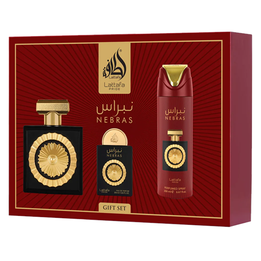 NEBRAS     (NEW LAUNCHED) EDP 100ml + EDP 20ml + DEO 200ml