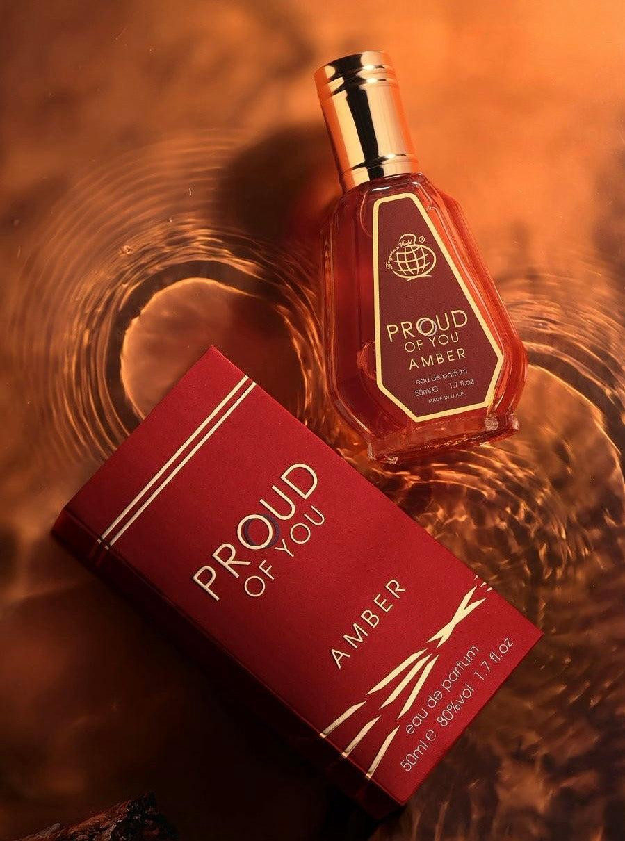 Fragrance World Proud Of You Amber Eau De Parfum 50ml for Men & Women