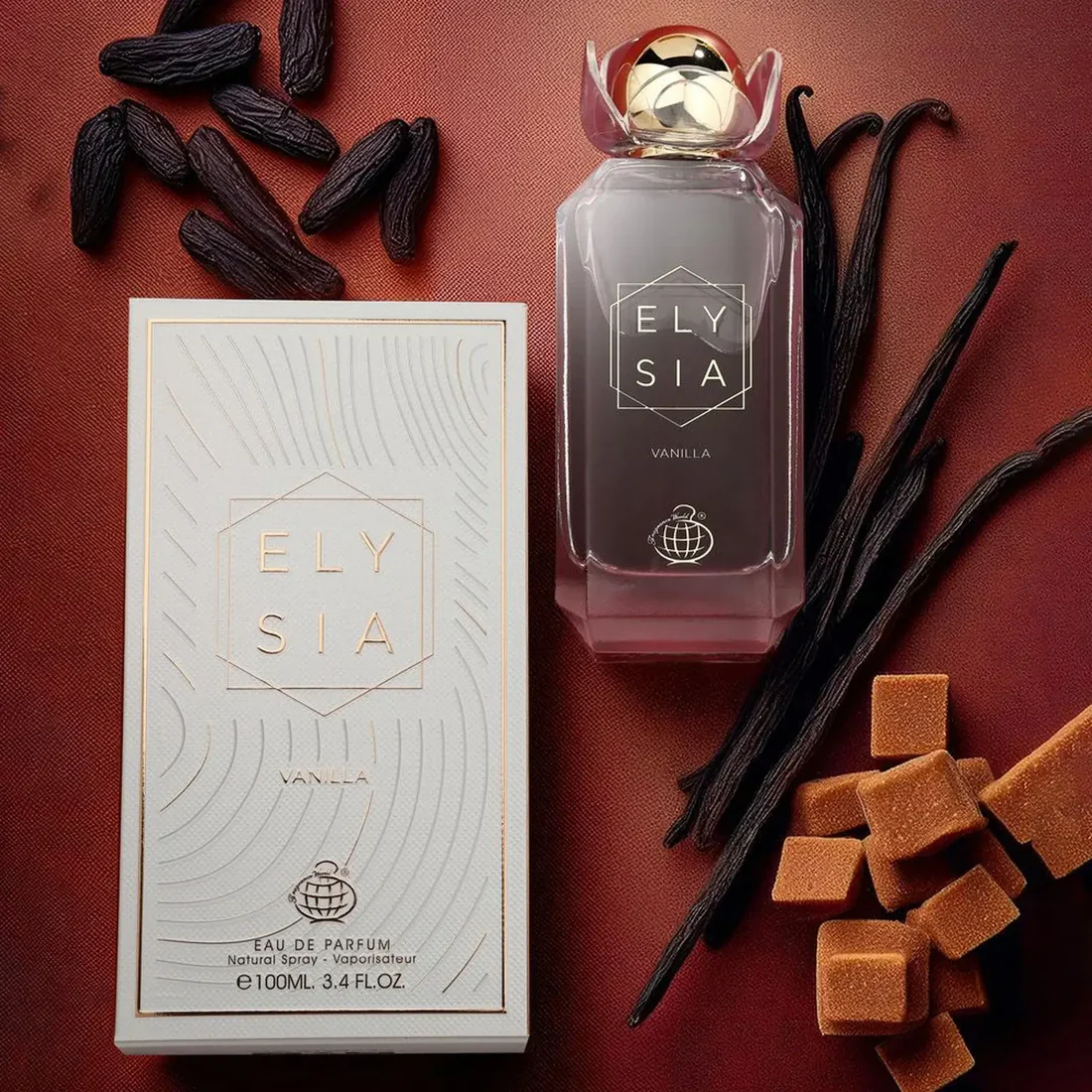 Fragrance World Elysia Vanilla Eau De Parfum 100ml for Women — Image 1