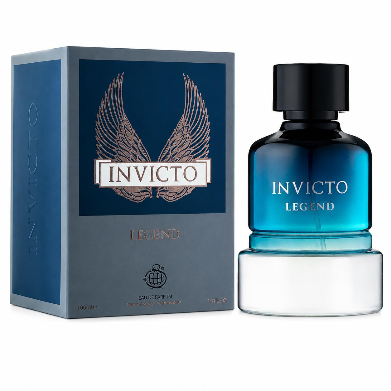 Fragrance World INVICTO LEGEND EAU DE PARFUM 100ML for Men — Image 2