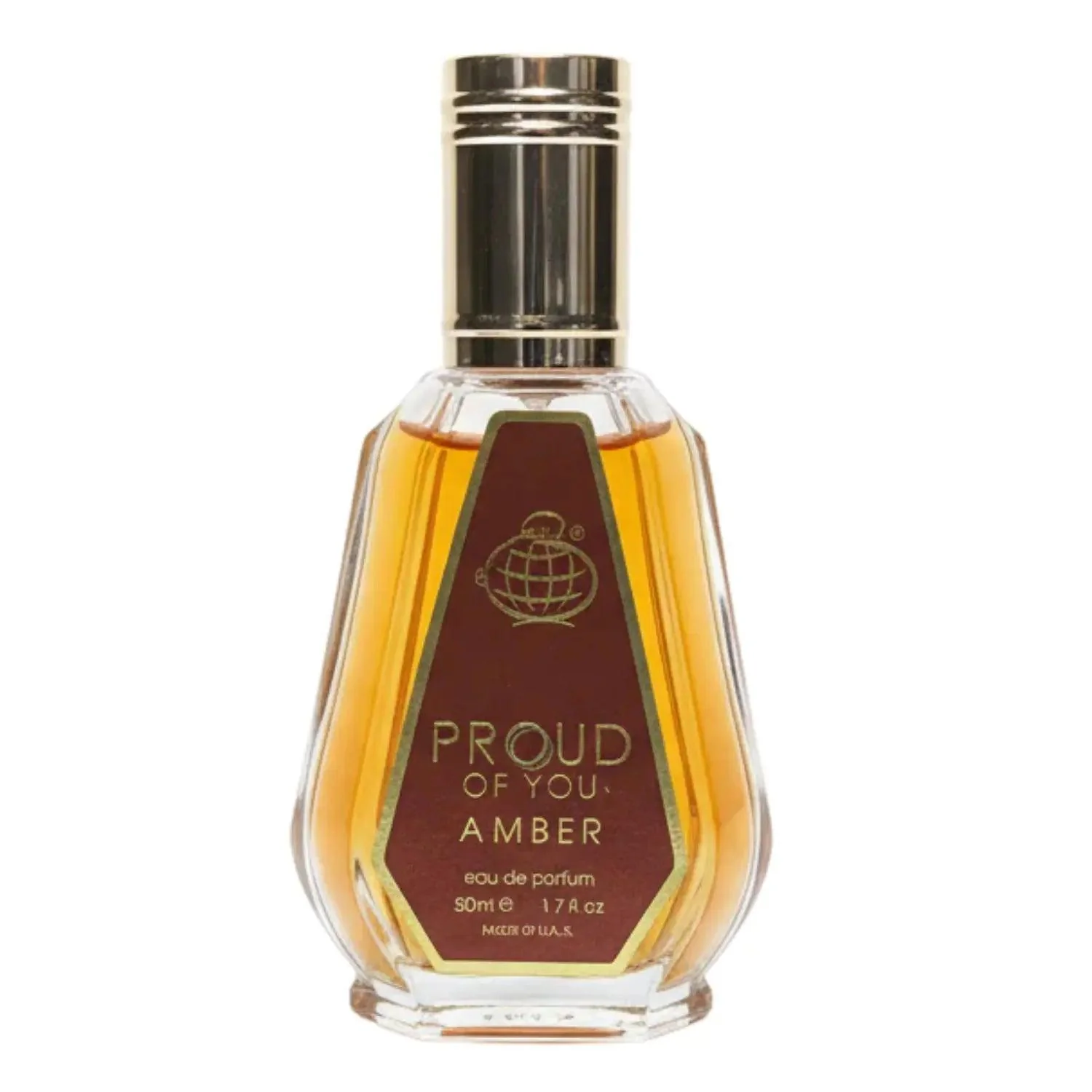 Fragrance World Proud Of You Amber Eau De Parfum 50ml for Men & Women — Image 2