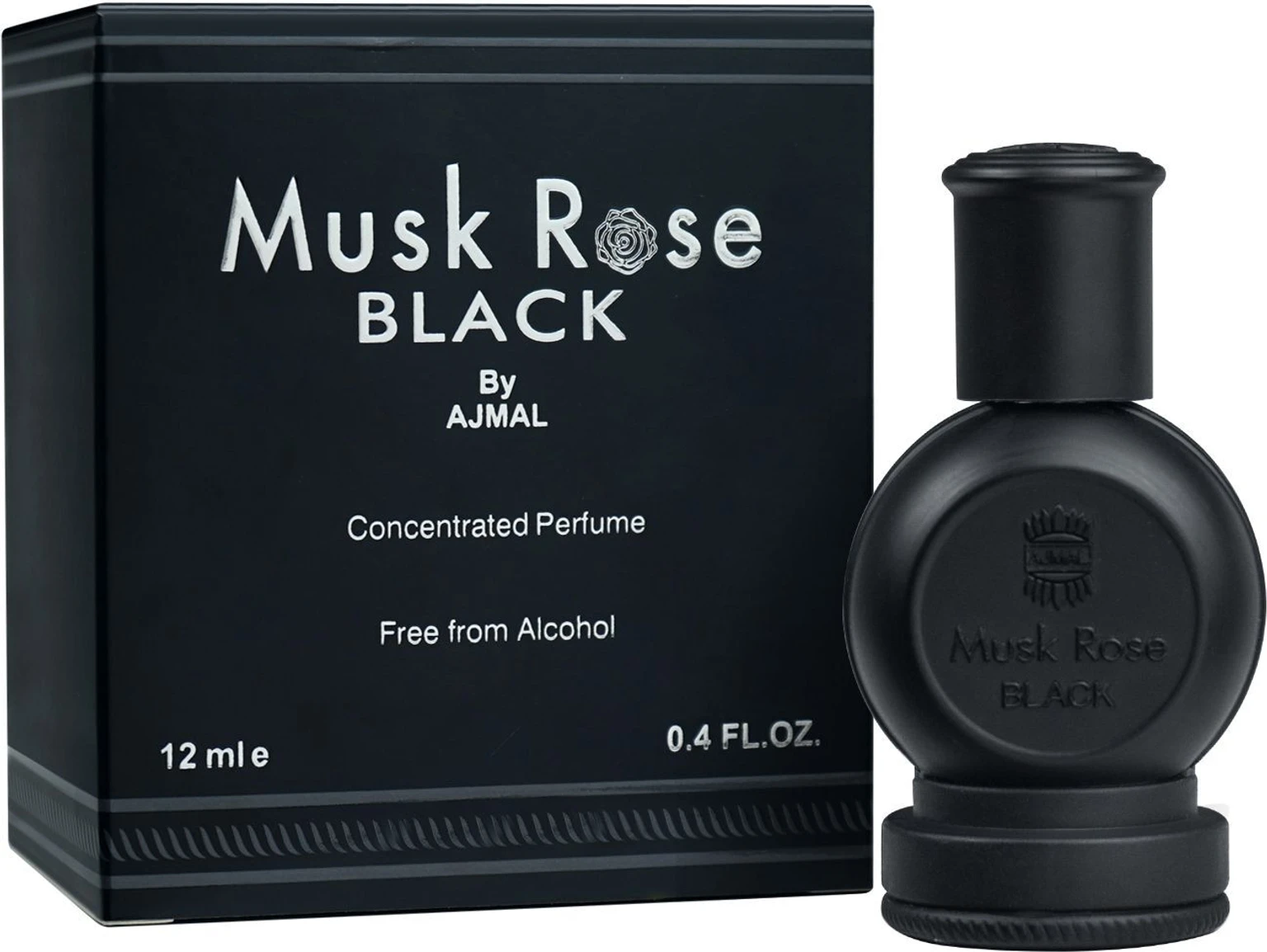 MUSK ROSE BLACK CONC PERFUME  12 ML — Image 1