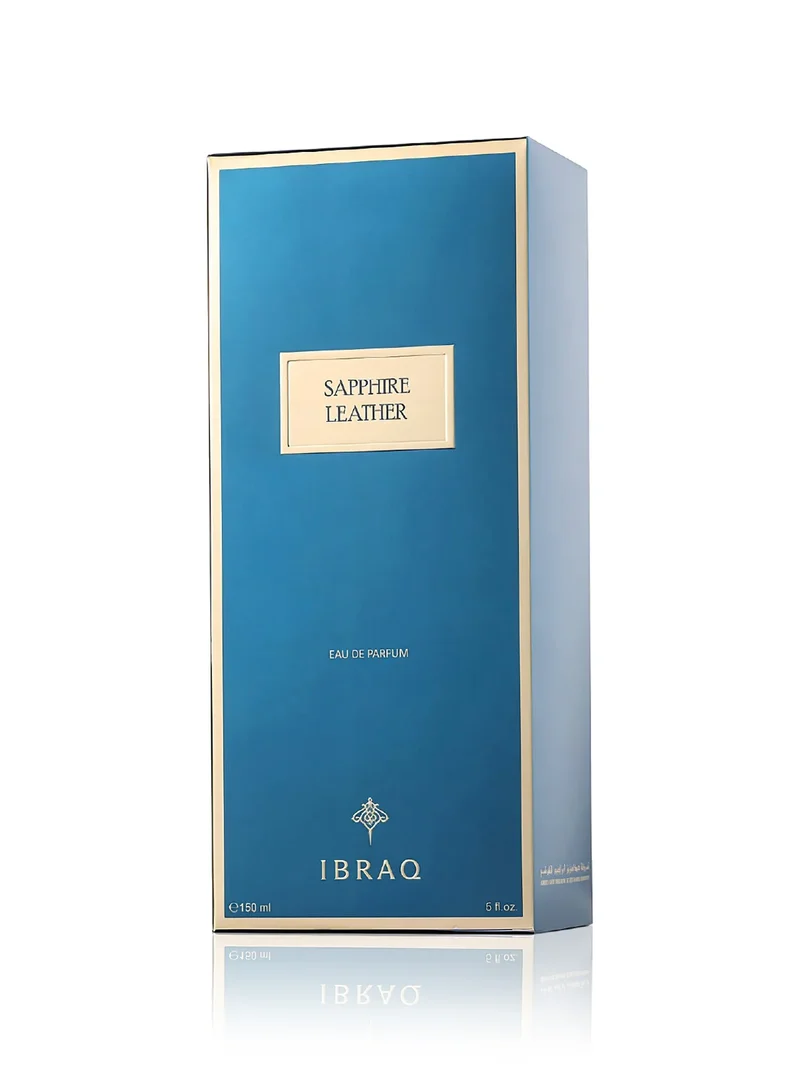 IBRAQ Sapphire Leather Eau de Parfum 150ml Unisex — Image 4