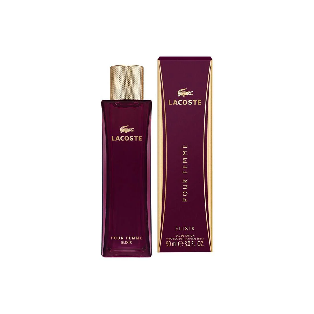 Lacoste Pour Femme Elixir Eau De Parfum For Women 90ml — Image 3