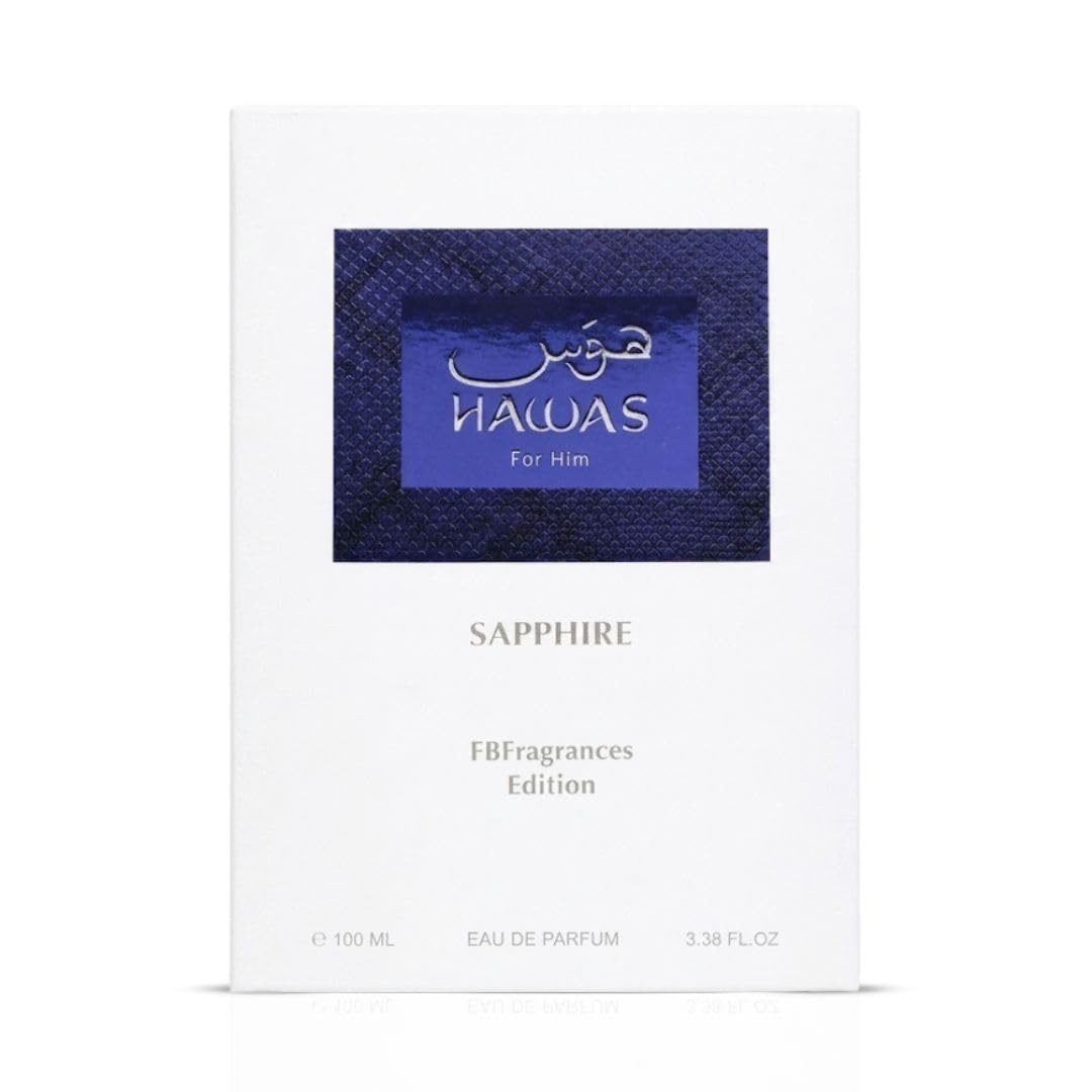 Rasasi Hawas Sapphire Eau de Parfum 100ml for Men — Image 3